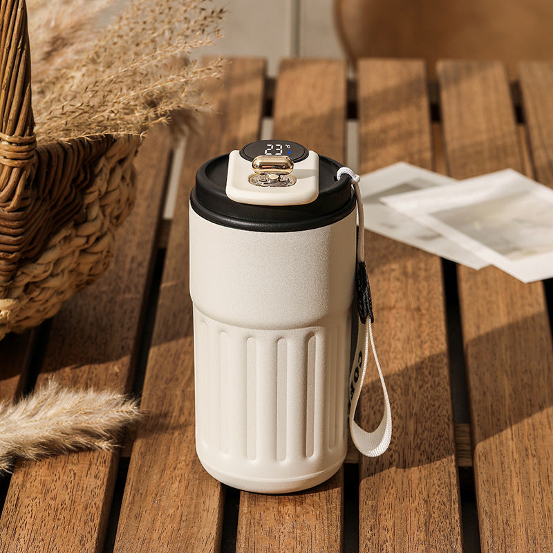 450ml Insulated Water Bottle with Digital Temperature Display