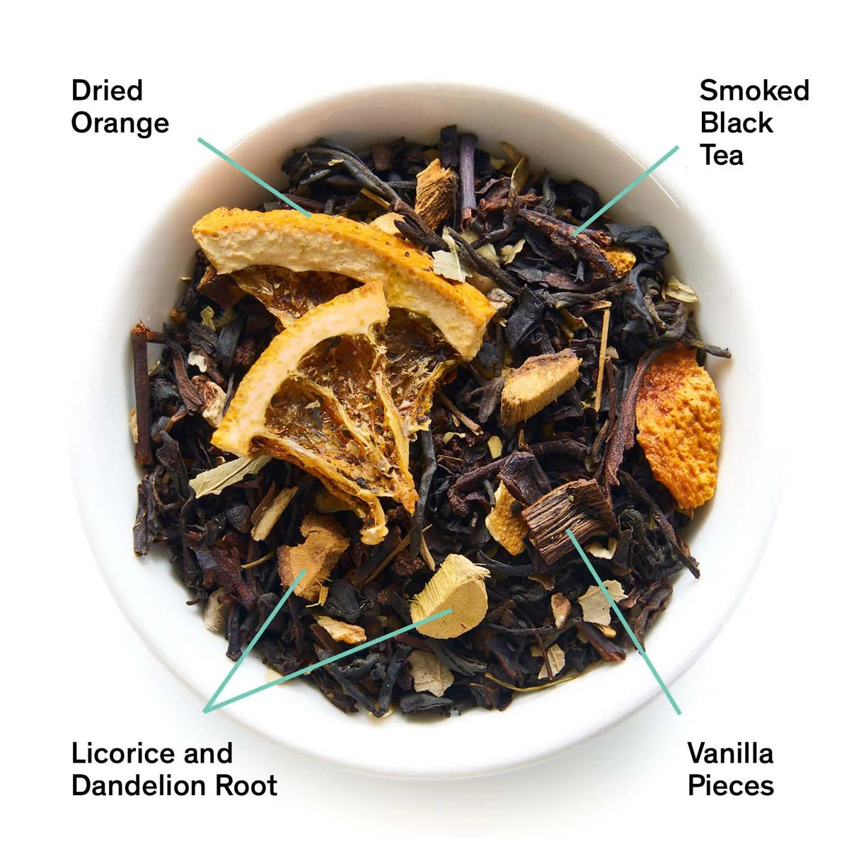 Smokey Orange Vanilla Black Tea-Loose Leaf with Blackberry & Amaro