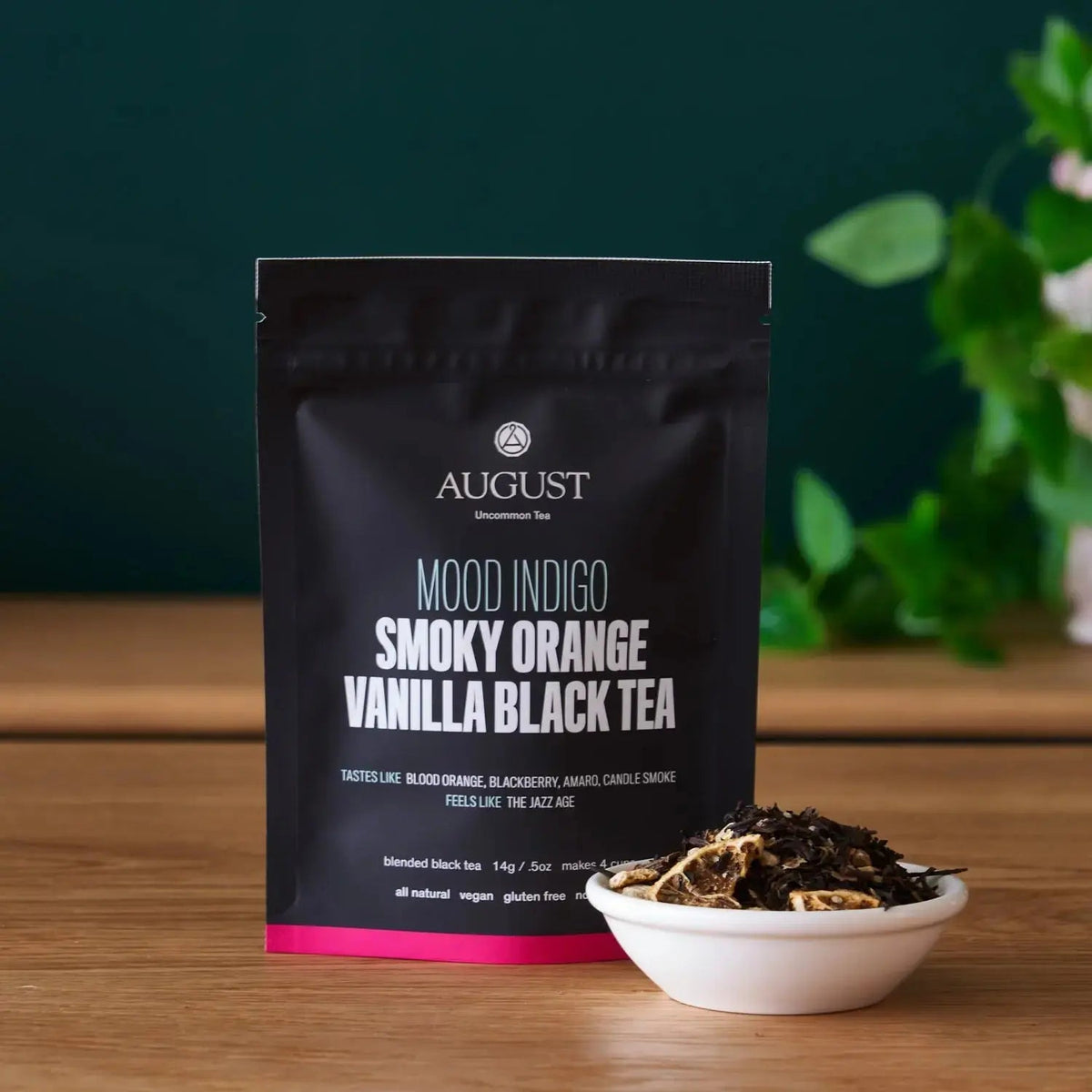 Smokey Orange Vanilla Black Tea-Loose Leaf with Blackberry & Amaro