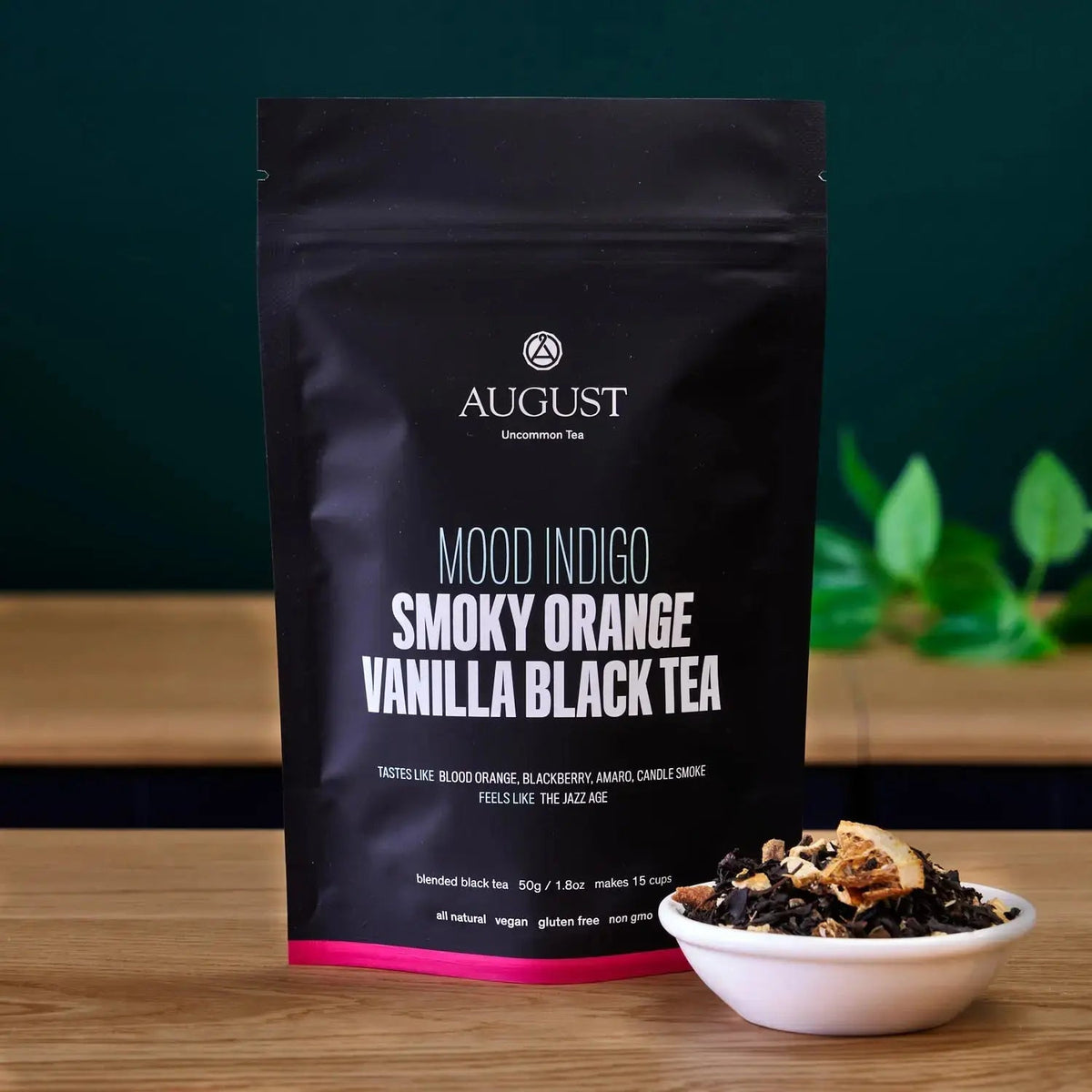 Smokey Orange Vanilla Black Tea-Loose Leaf with Blackberry & Amaro