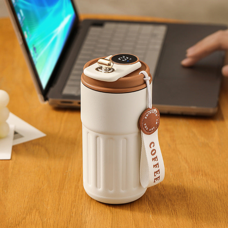 450ml Insulated Water Bottle with Digital Temperature Display