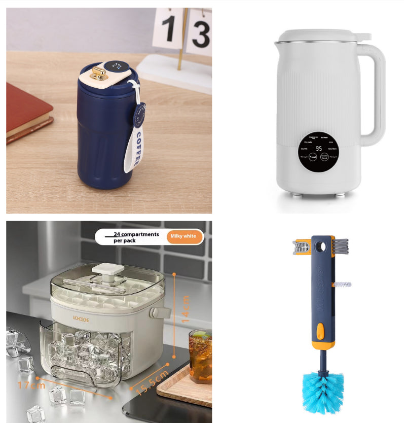 450ml Insulated Water Bottle with Digital Temperature Display