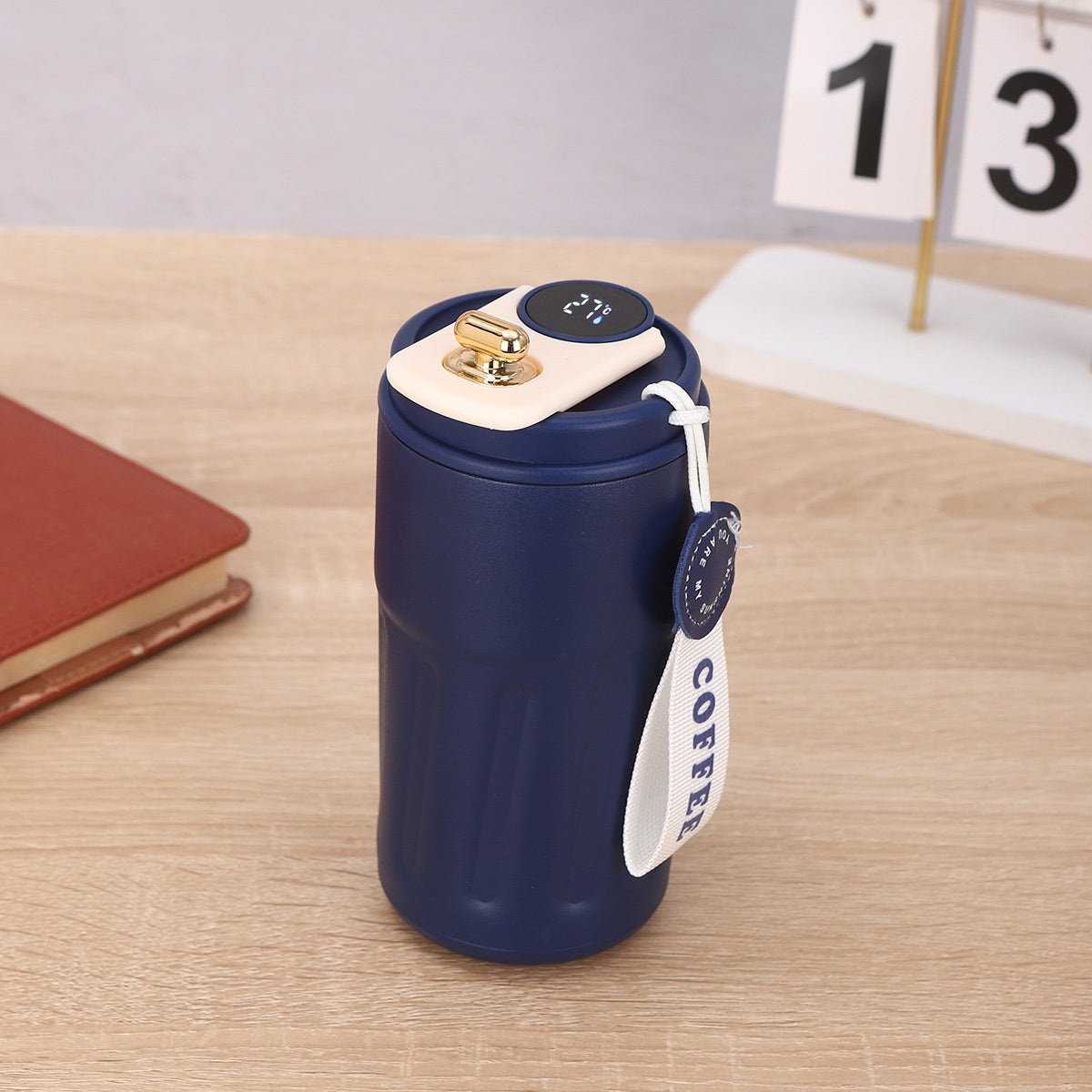 450ml Insulated Water Bottle with Digital Temperature Display