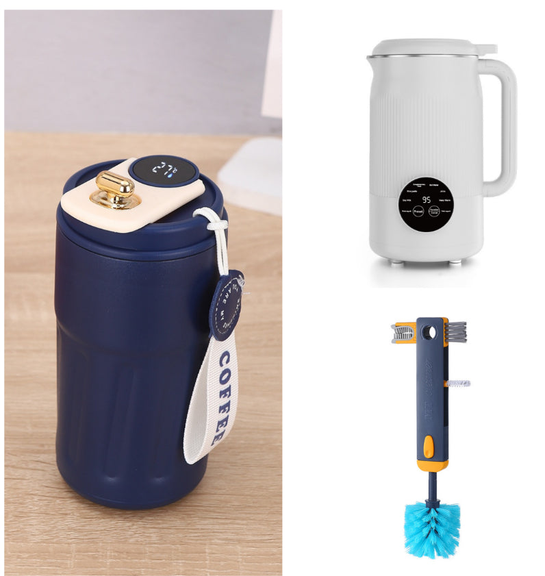 450ml Insulated Water Bottle with Digital Temperature Display