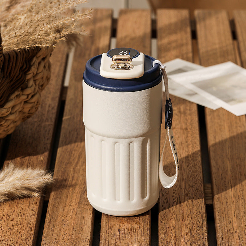 450ml Insulated Water Bottle with Digital Temperature Display