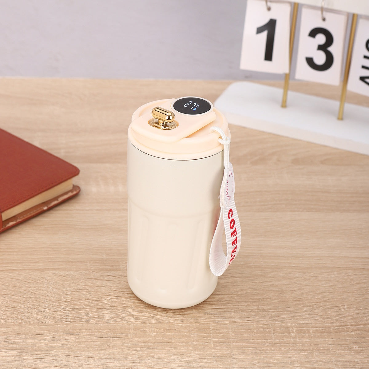 450ml Insulated Water Bottle with Digital Temperature Display