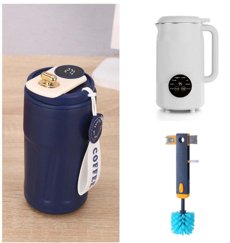 450ml Insulated Water Bottle with Digital Temperature Display