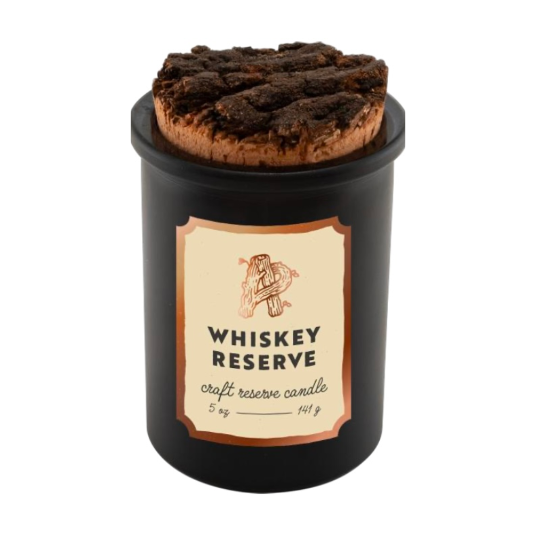 Whiskey & Bourbon Soy Candles Set-7 Spirits-Inspired Scents, 35 Hr Burn
