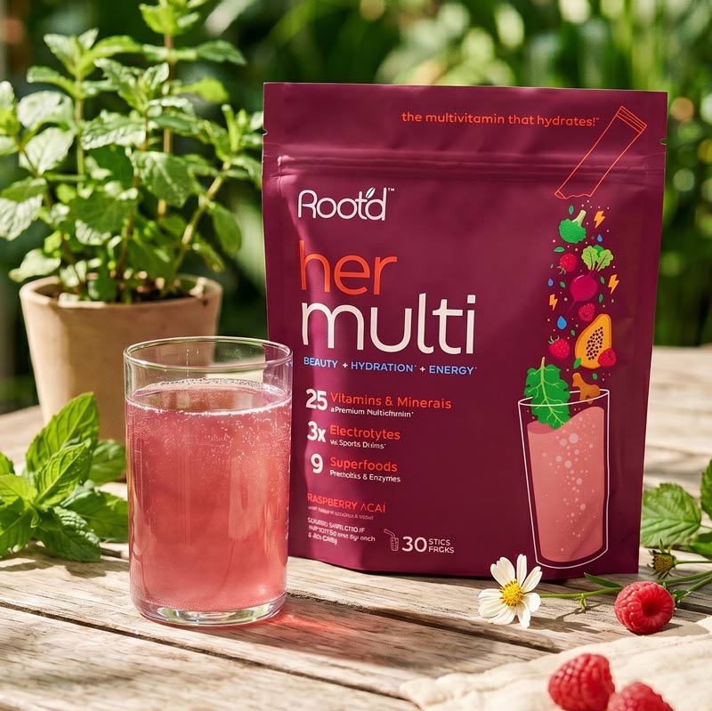 Women's Daily Nutrition-Energy Hydration & Glow Formula