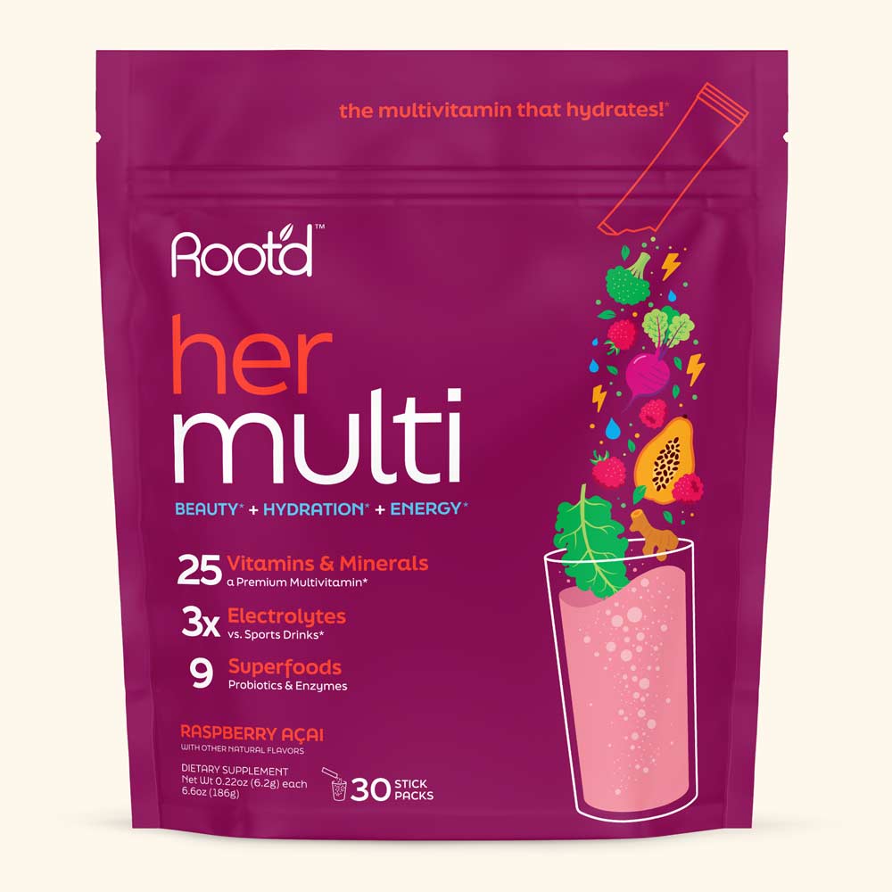 Women's Daily Nutrition-Energy Hydration & Glow Formula