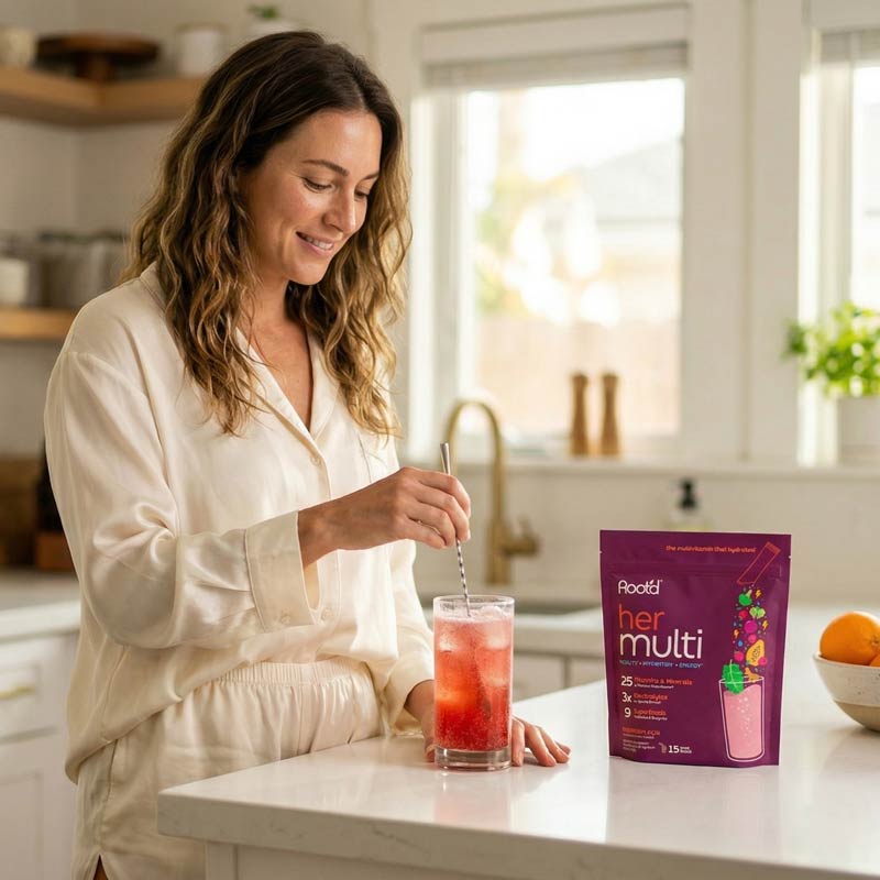 Women's Daily Nutrition-Energy Hydration & Glow Formula