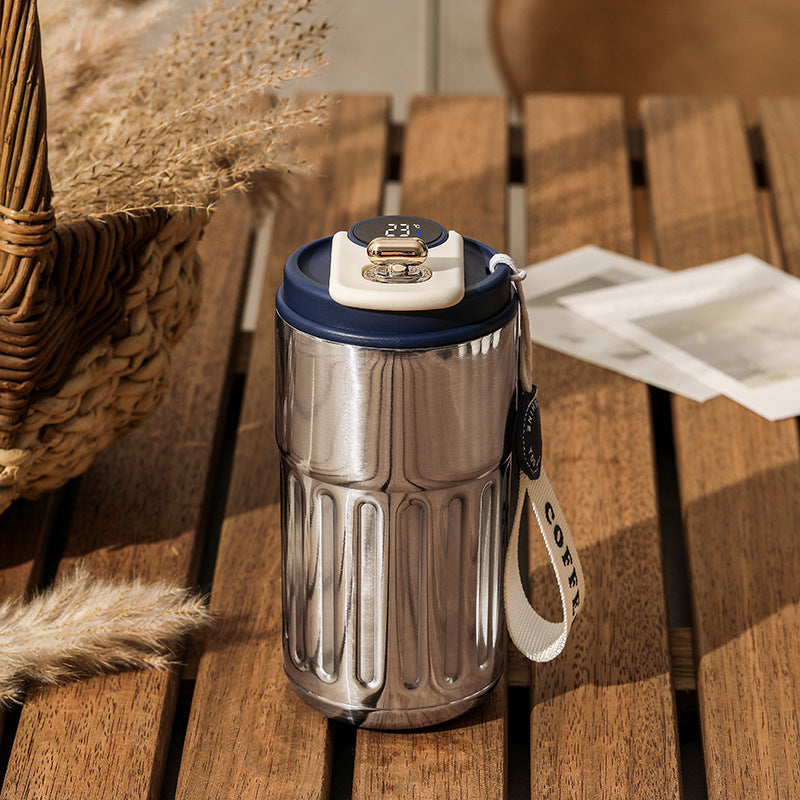 450ml Insulated Water Bottle with Digital Temperature Display